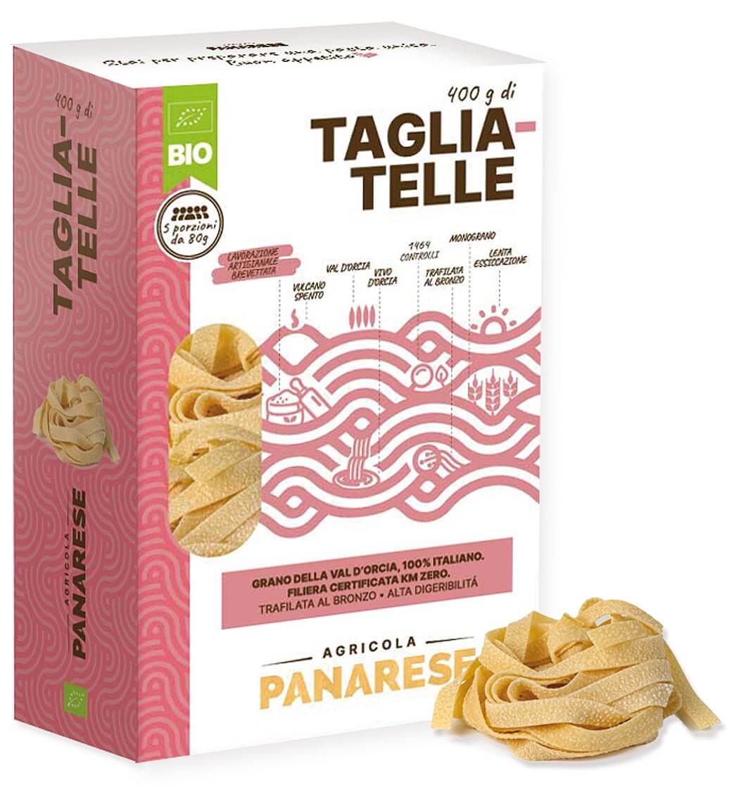 Tagliatelles toscanes biologiques de qualité supérieure