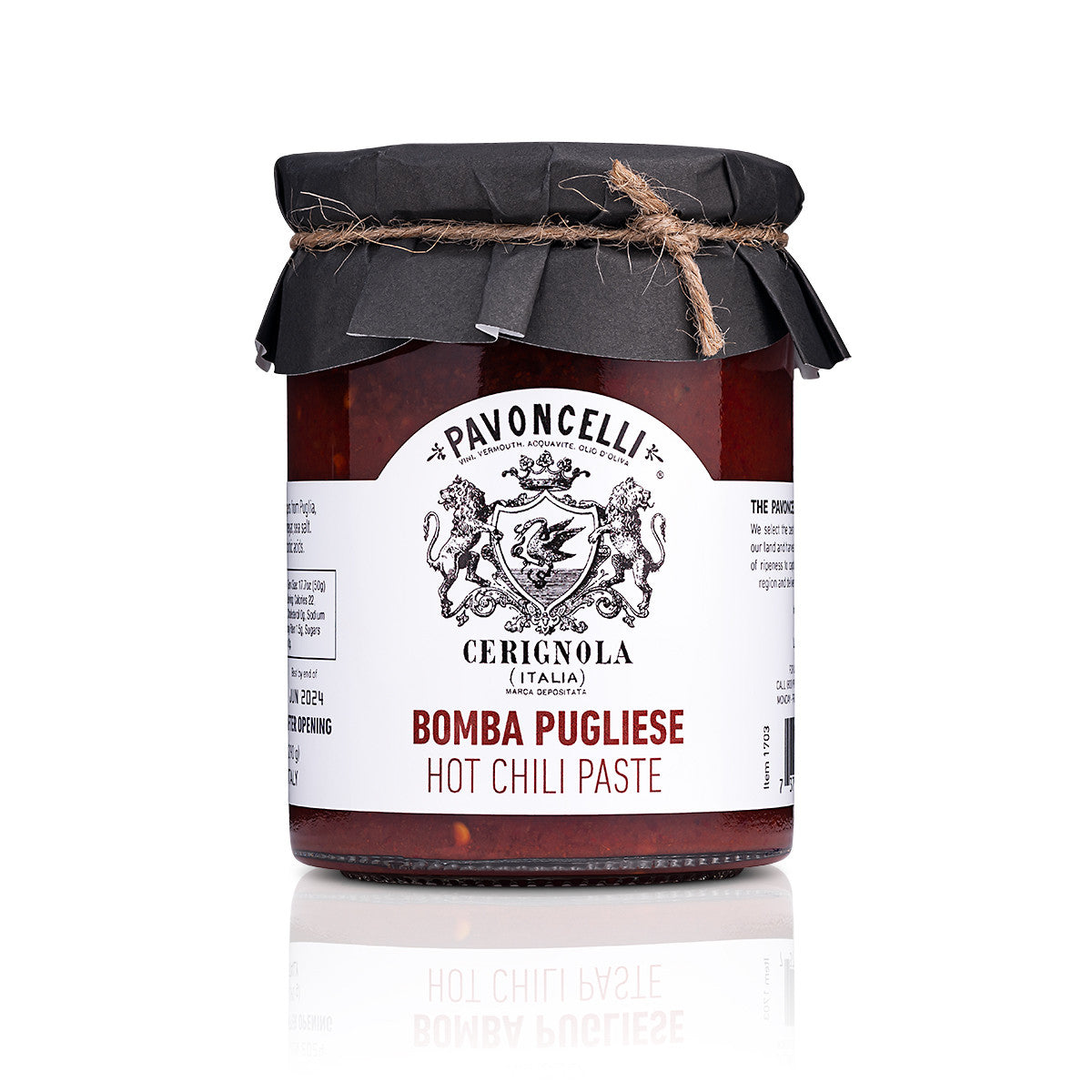 Condimento de chile picante Bomba Pugliese (10,6 oz | 300 g)
