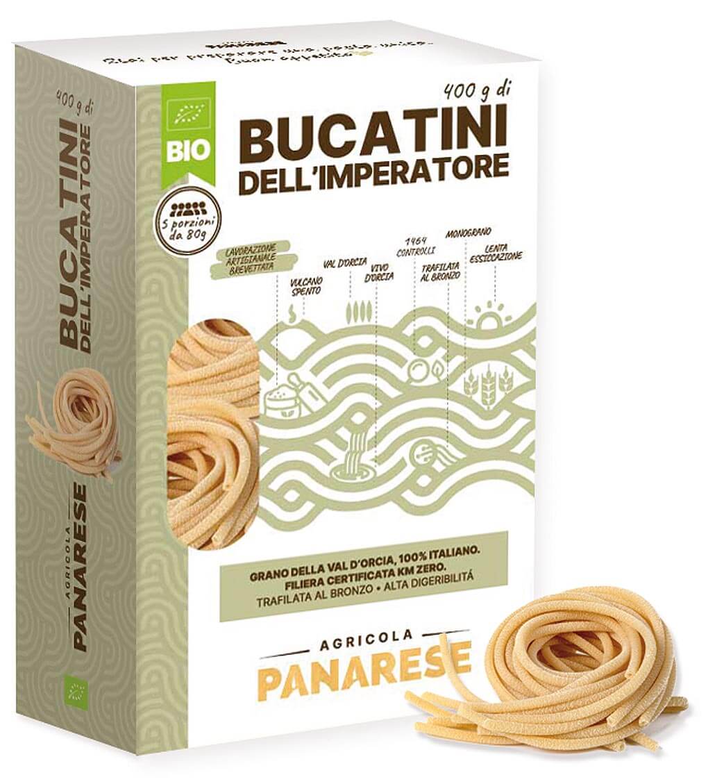 Bucatini toscans biologiques de qualité supérieure