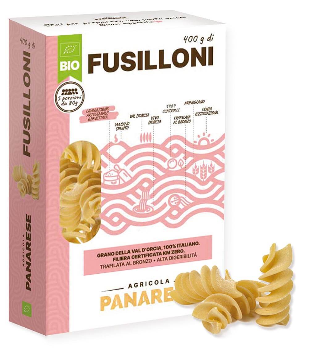 Fusilloni toscans biologiques de qualité supérieure
