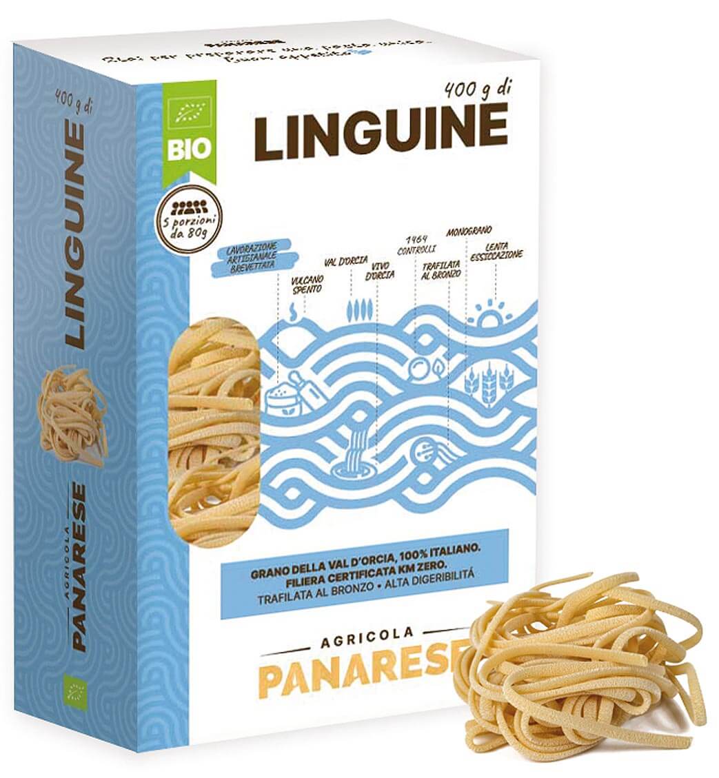 Linguine toscane biologique de qualité supérieure