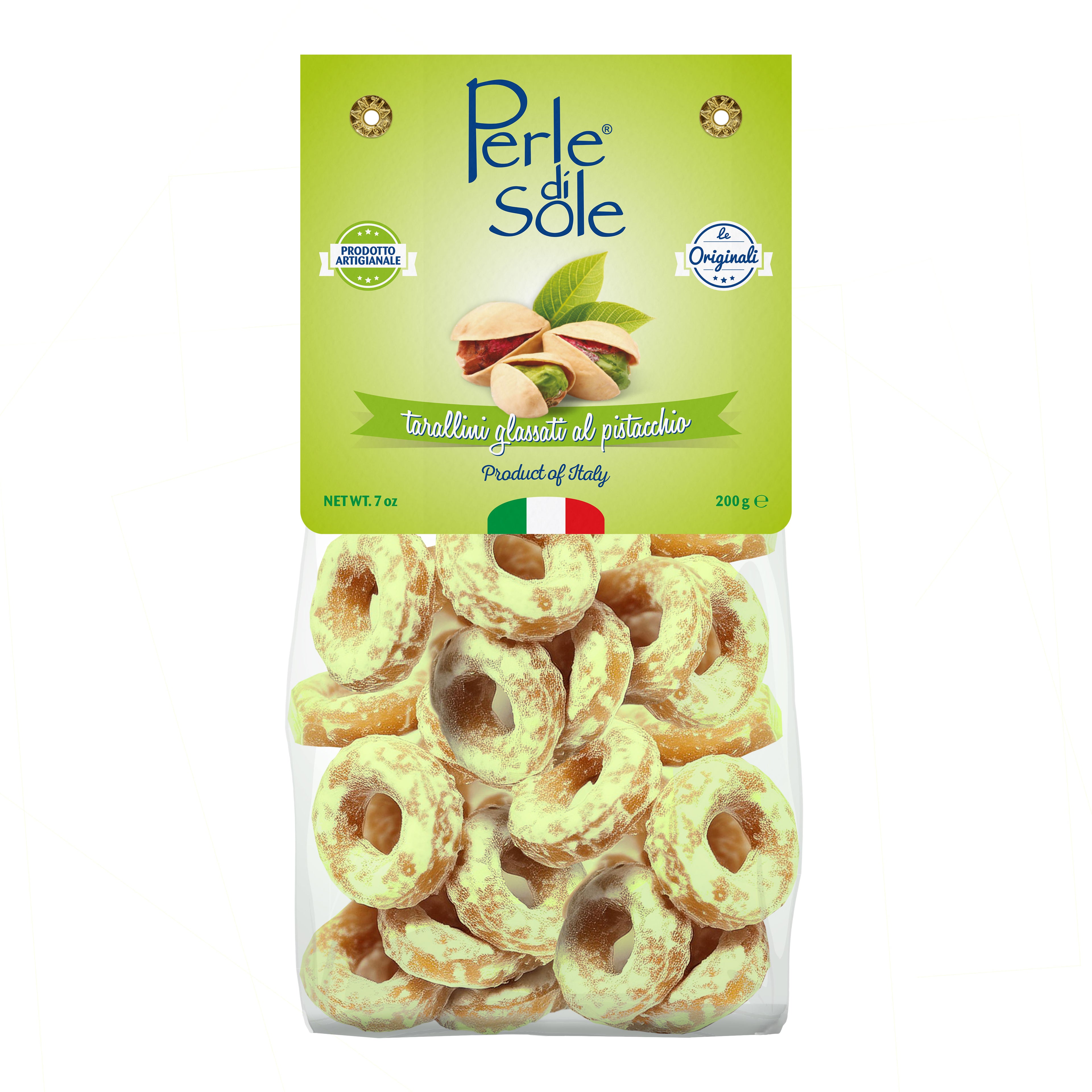 Sweet Taralli with Pistachio Glaze (7.05 oz | 200 g)