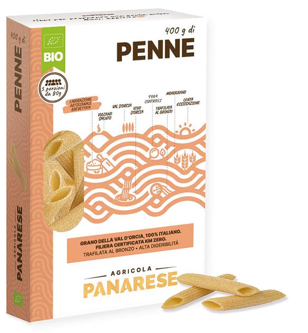 Penne toscane biologique de qualité supérieure