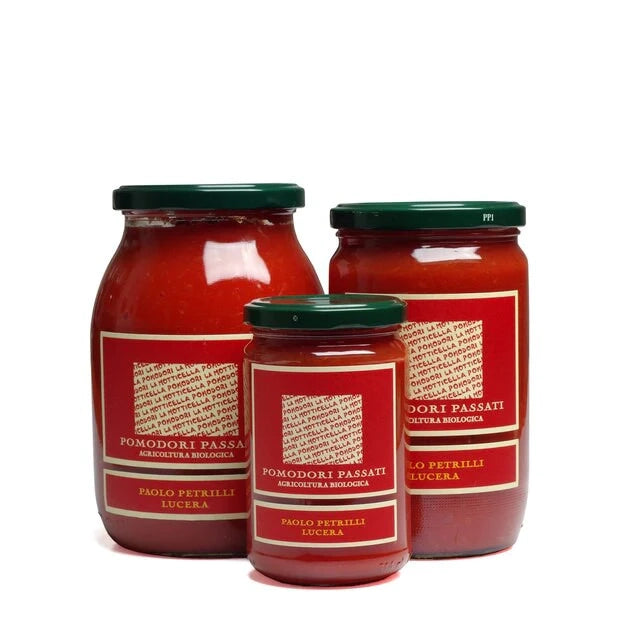 Tomates colados orgánicos (Tomate Passata | Pomodori Passati)