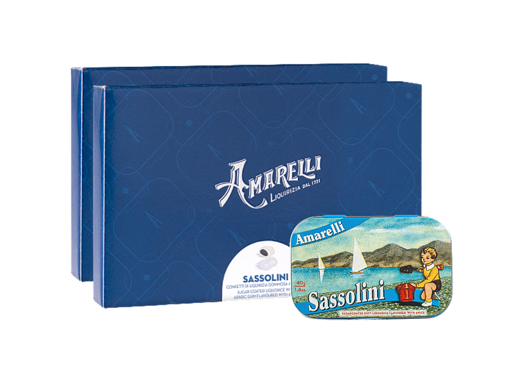 Amarelli Sassolini (Latas 12X40G)