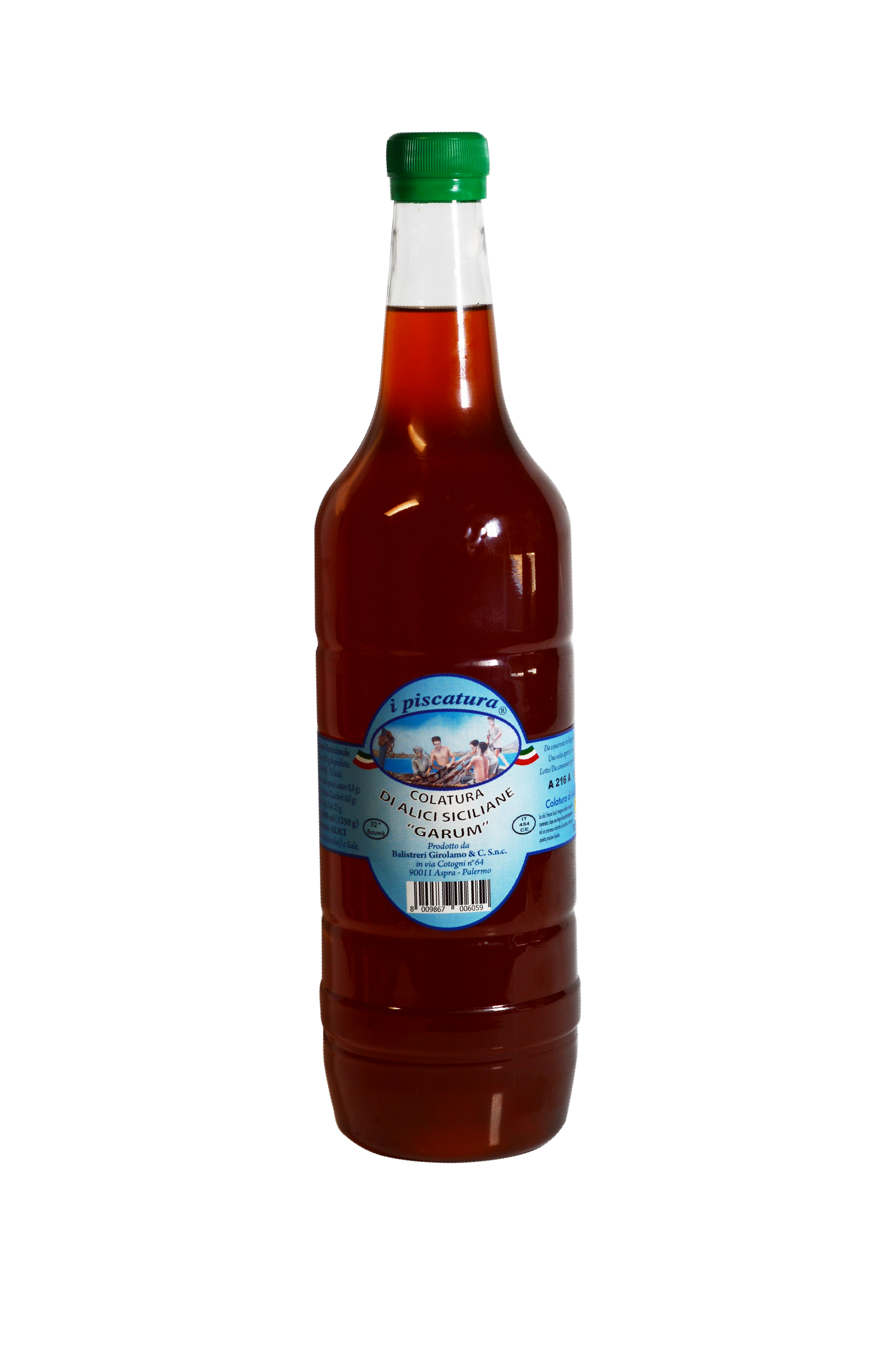 Sauce aux Anchois (Colatura) - Italie (1L)