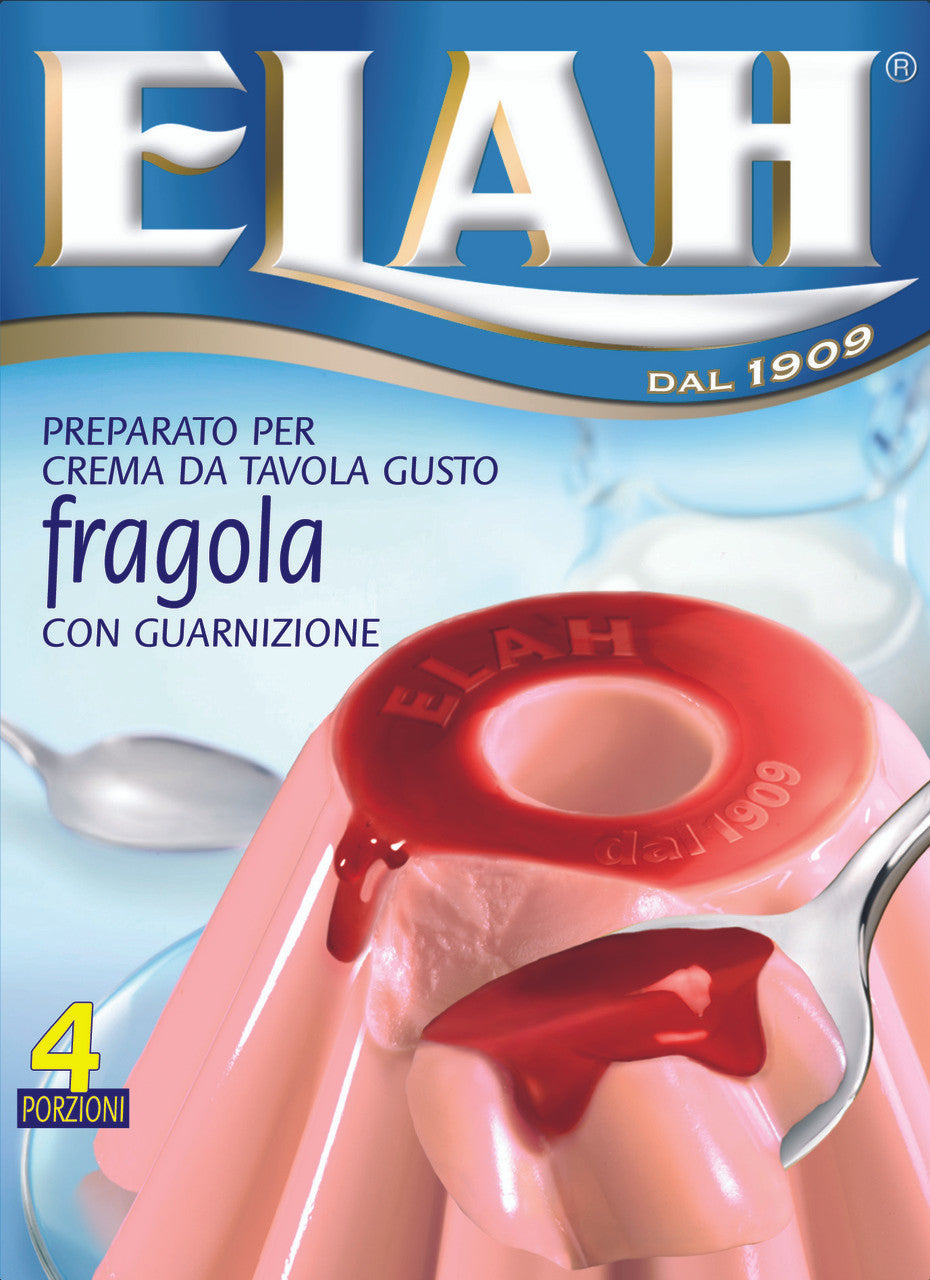 Mezcla de postre de fresa