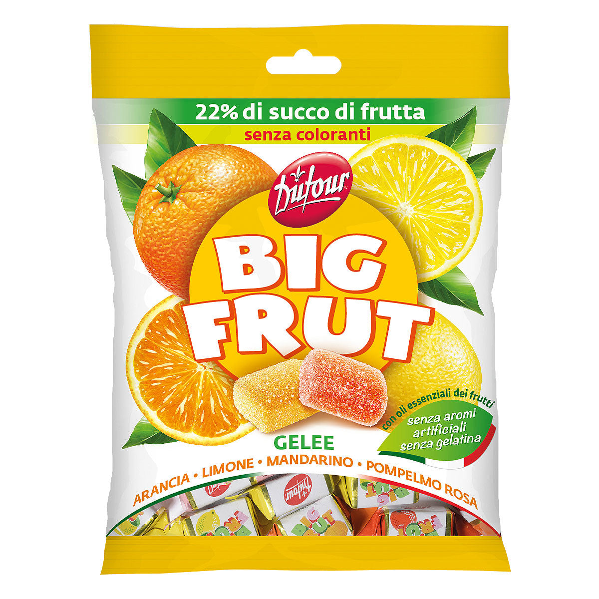 Jaleas de cítricos de frutos grandes