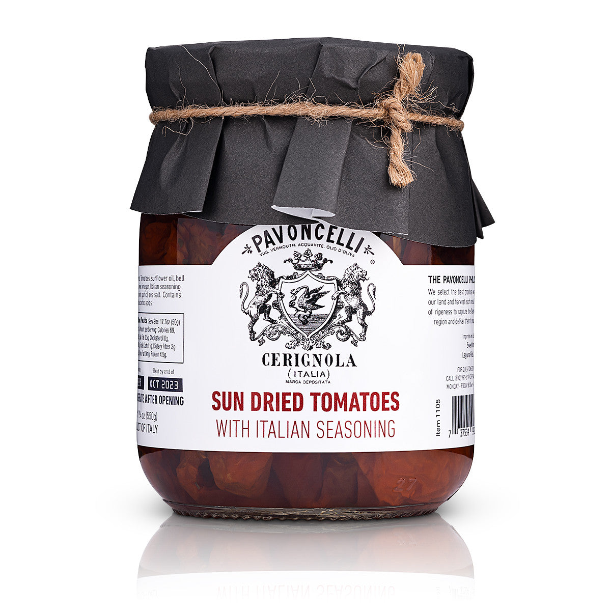 Tomates secados al sol 'estilo granjero' con condimento italiano (19,4 oz | 550 g)