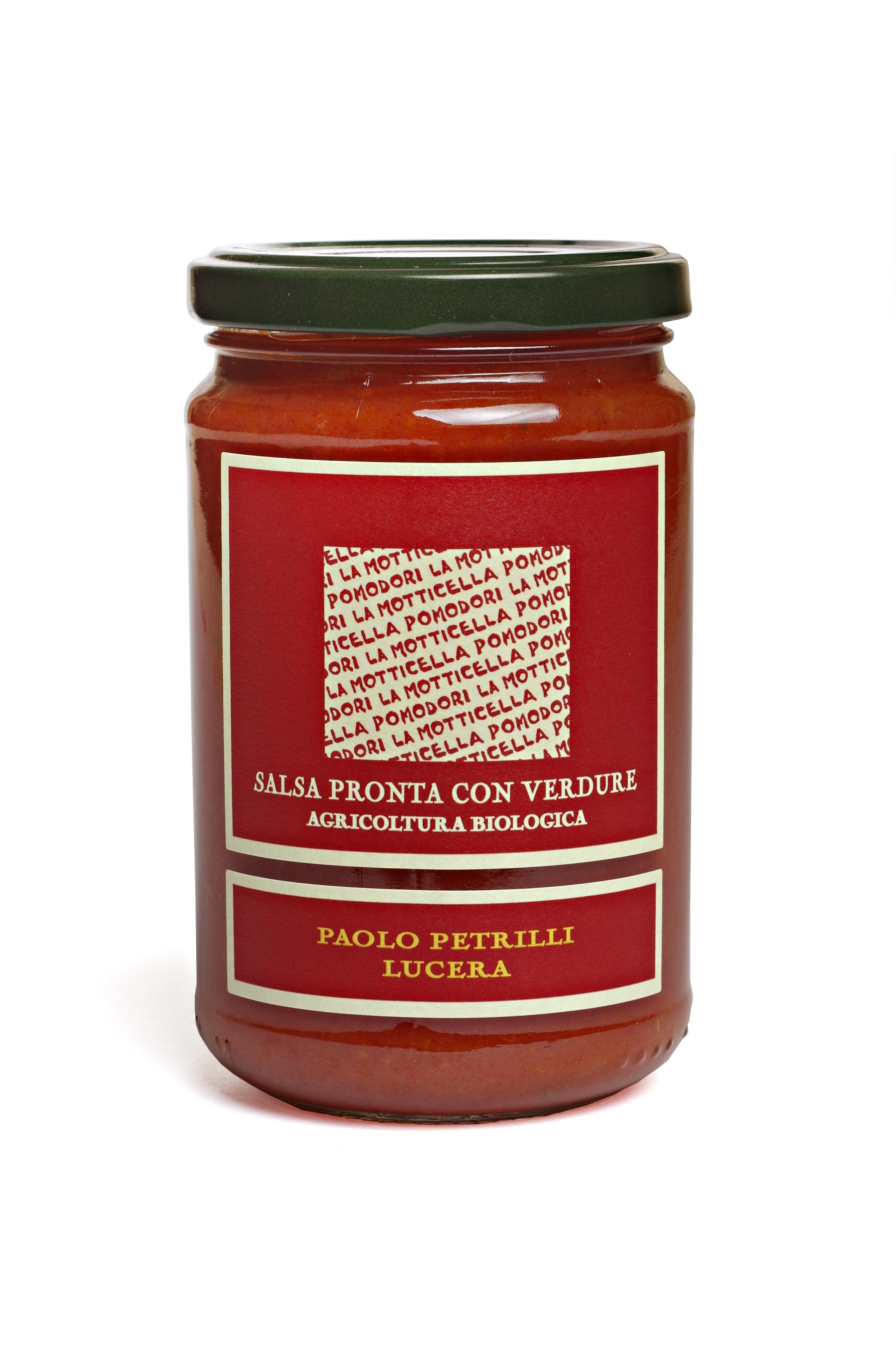 Salsa Marinara Orgánica con Verduras de la Huerta